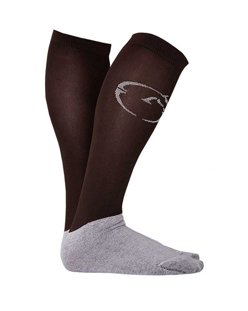 Chaussettes techniques de haute marron foncé - Palermo - Vestrum