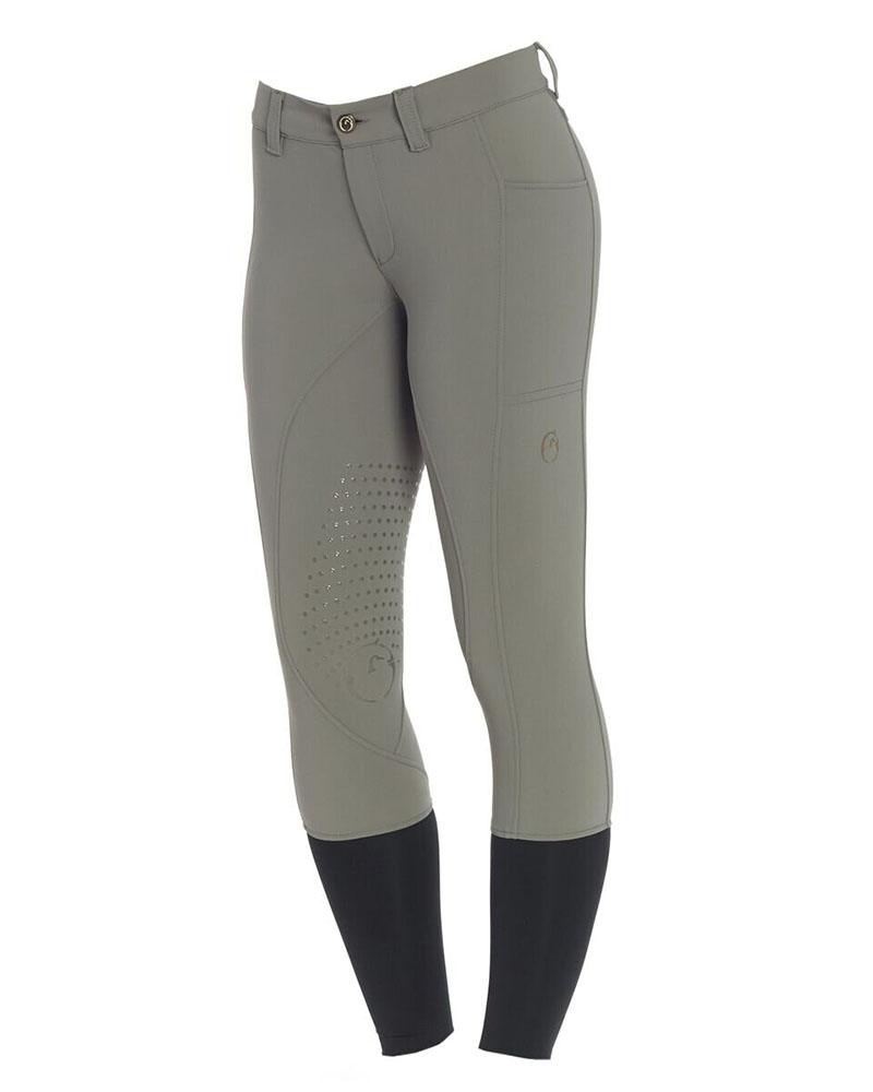 Pantalons vert kaki (grip aux genoux) pour femme Lorient - Vestrum