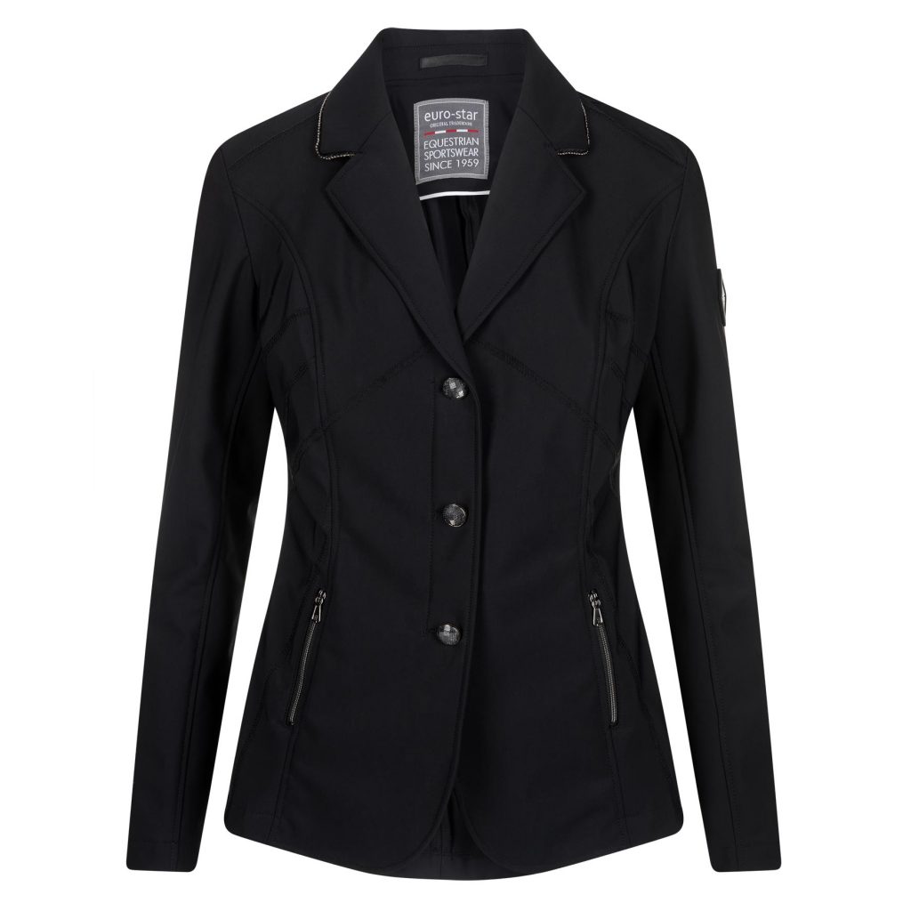 Americana fina de competición negra para mujer - Gabriella - euro-star