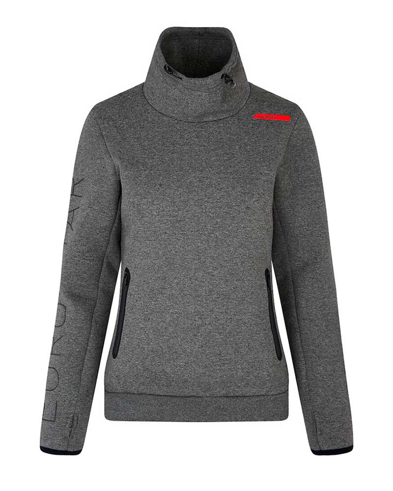 Women’s grey training sweatshirt - Halie - euro-star