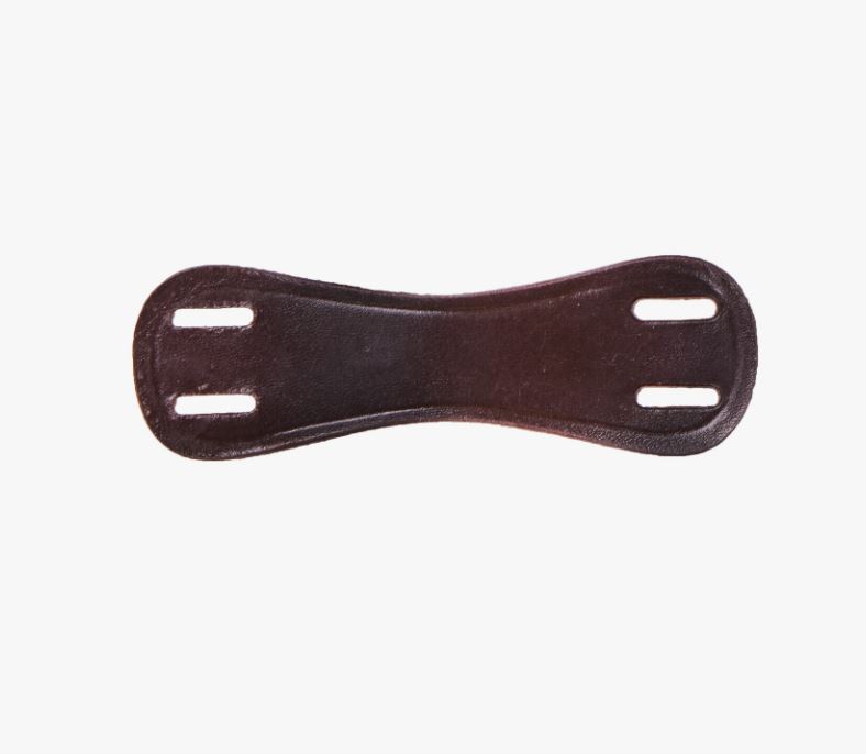 Brown Flash Noseband Loop to attach to a single horse noseband - qhp