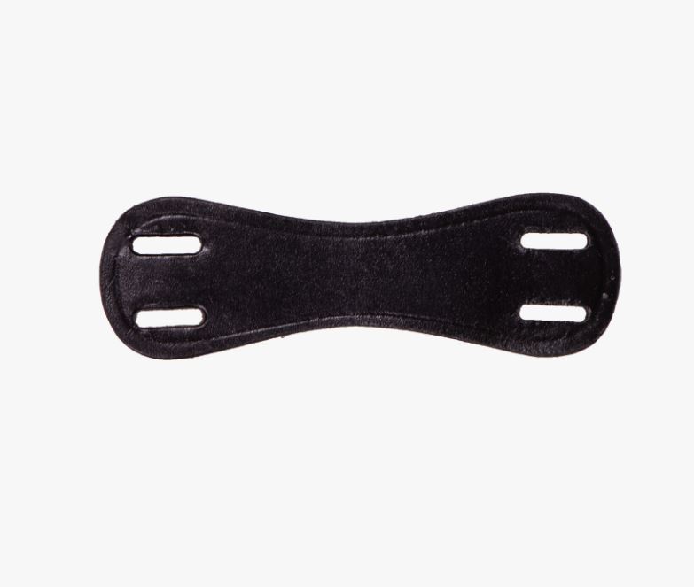Black Flash noseband loop to attach to a single horse noseband - qhp