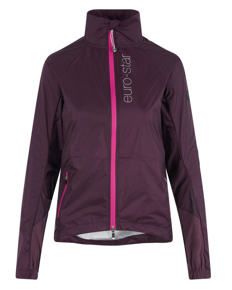 Chaqueta impermeable color vino para mujer - Rachel - Euro-star
