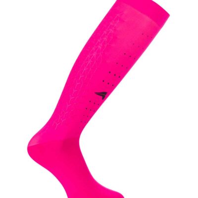 Summer Mid-Length Socks with Grip in Fuchsia (Wild Aster) Unisex – Euro-Star