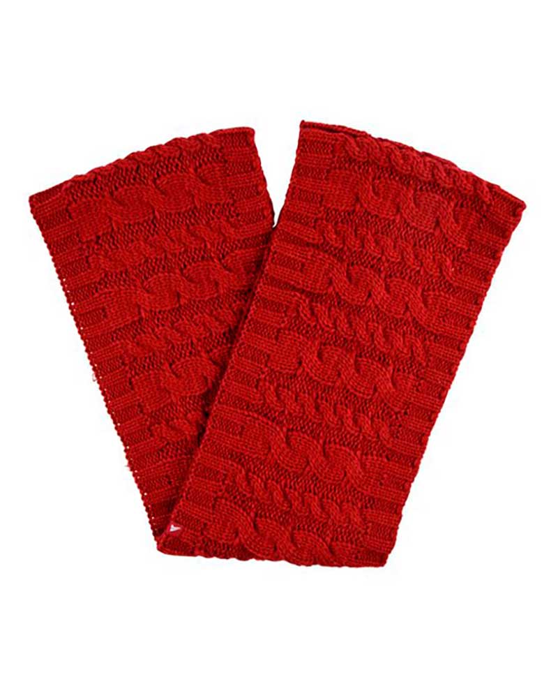 Red Knitted Scarf/Neck Warmer – Bain – Euro-Star