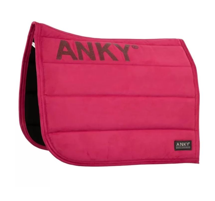 Dressage saddle pad in pink (Pretty Pink) for horses - Anky