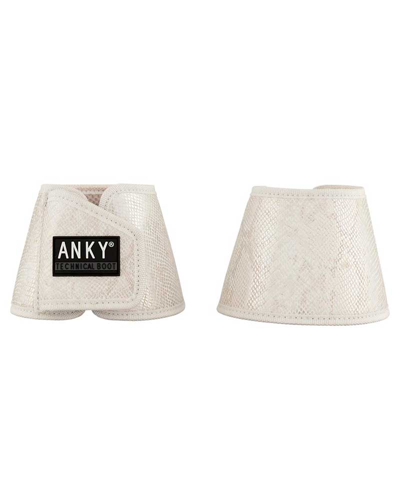 Pack of 2 Frosted Almond (Cream) Boots with Silver Animal Print – ANKY