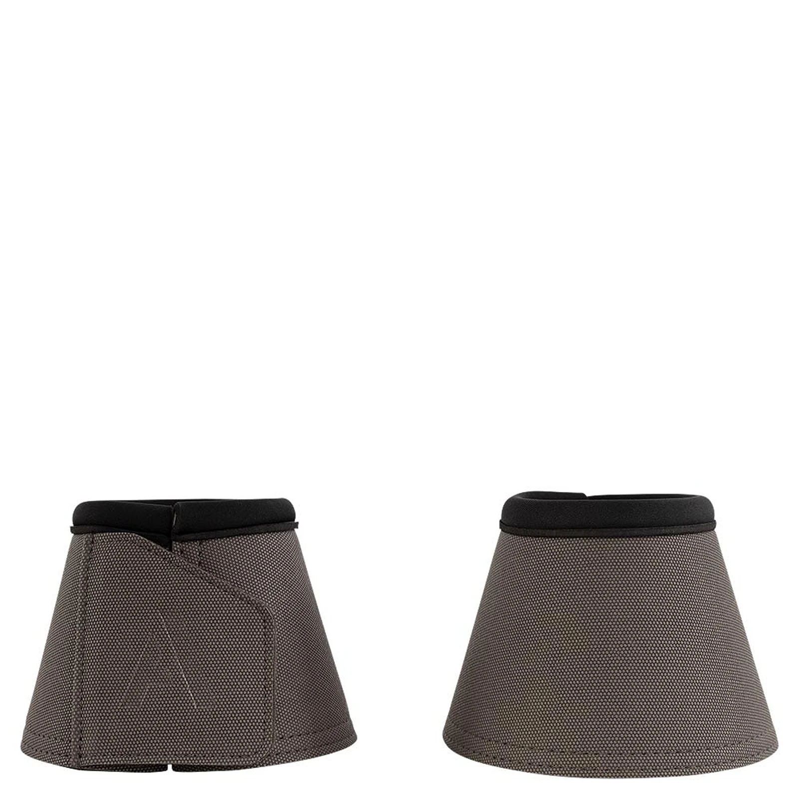 Cloches Bell Boot gris (Bungee Cord) pour cheval - Anky
