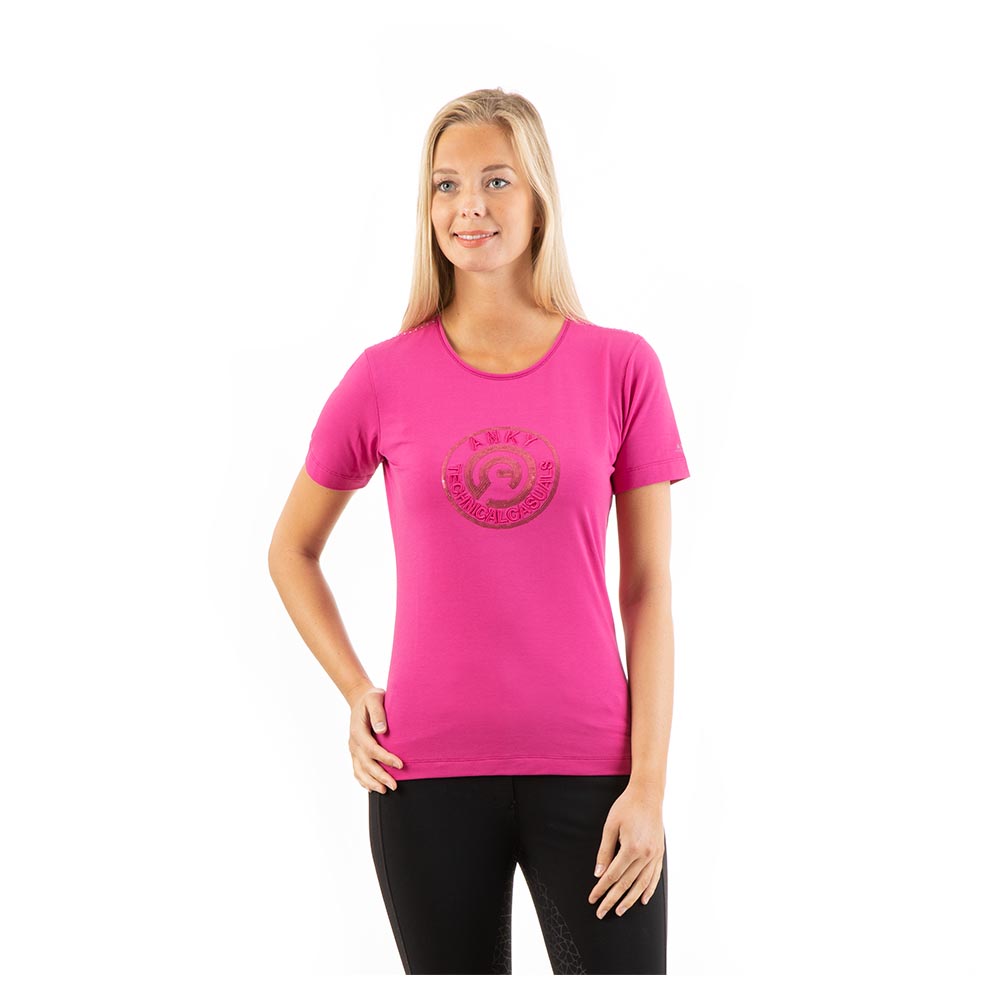 Short-Sleeve Very Berry Logo Shirt for Women – ANKY