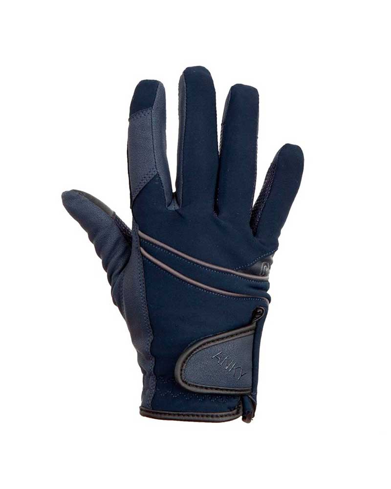 Guantes de invierno azul marino con grip - ANKY