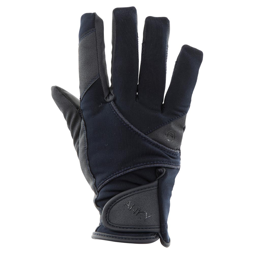 Technical Winter Gloves in Dark Navy with Grip – ANKY