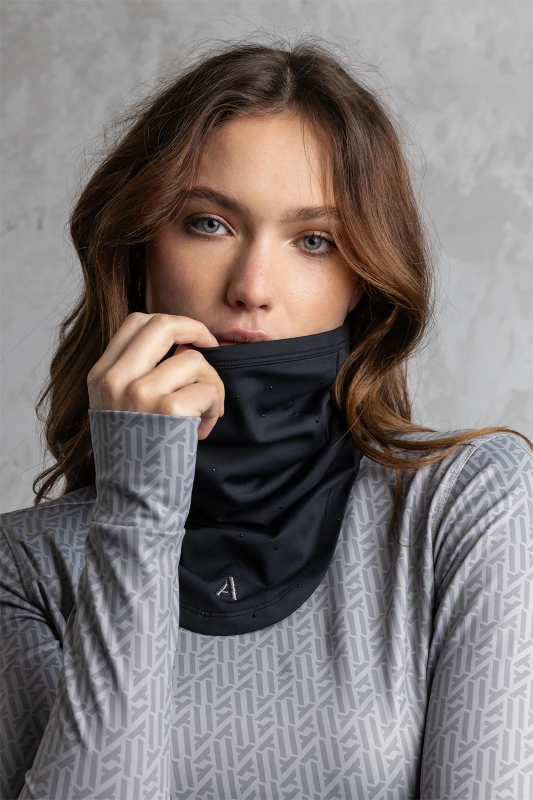 Tour de cou en noir (Black) - Anky