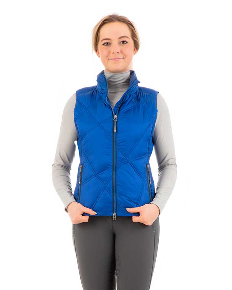 Queens Blue Padded Vest for Women – ANKY