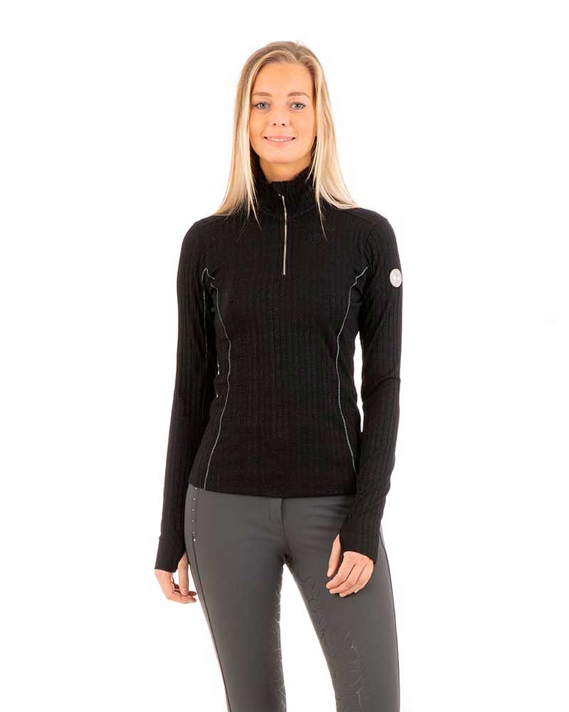 Black training jersey for women – ANKY