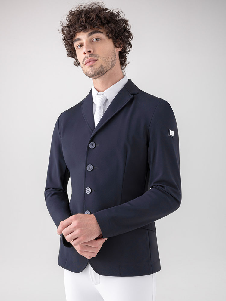 Navy competition jacket for men - Normank - Equiline