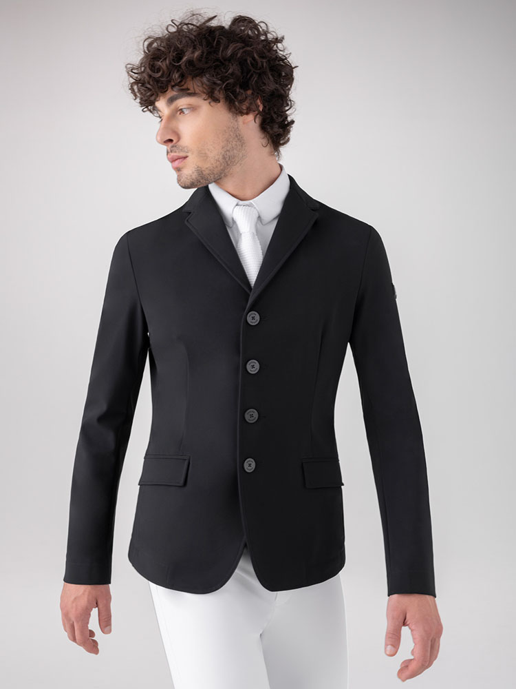 Americana de competición negra para hombre - Normank - Equiline