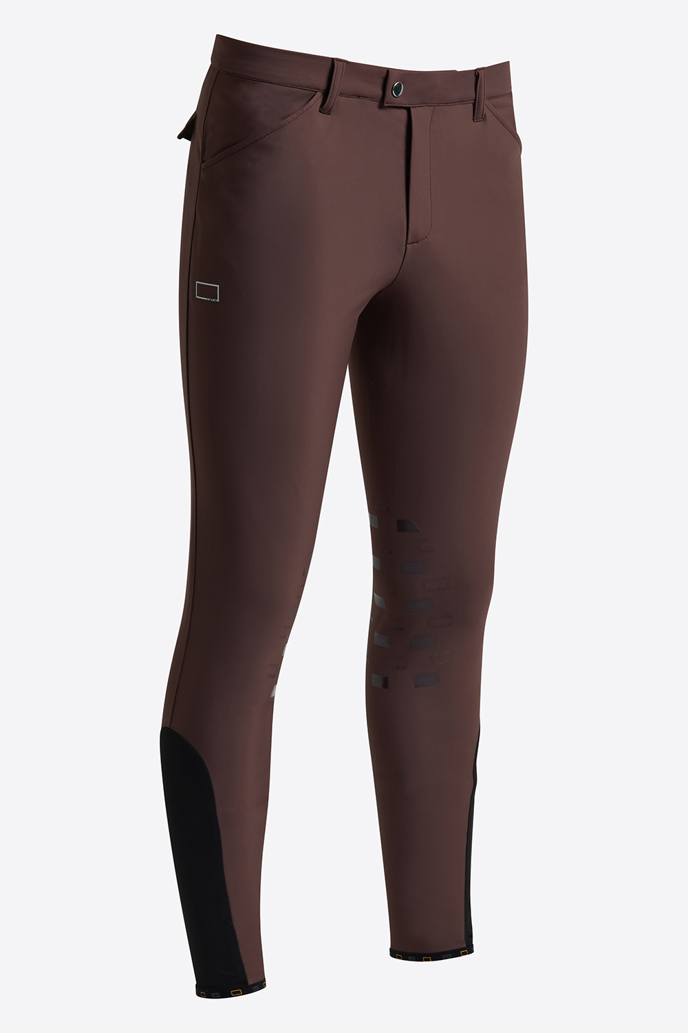 Men’s chocolate brown riding breeches (knee grip) - RG