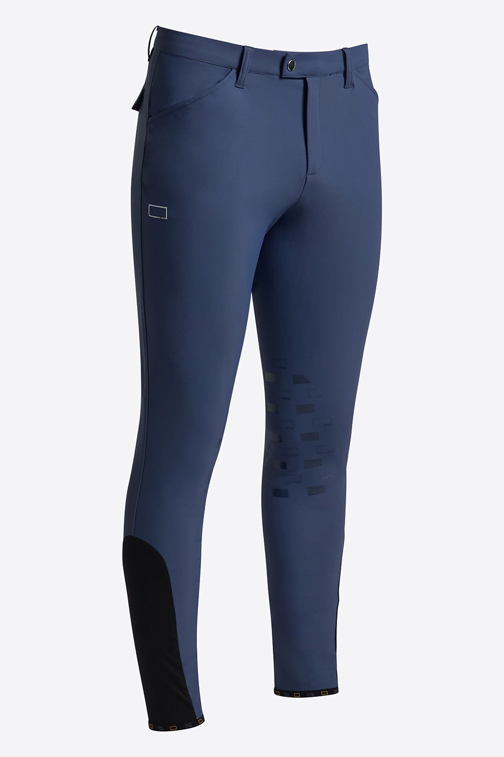 Men’s light navy riding breeches (knee grip) - RG