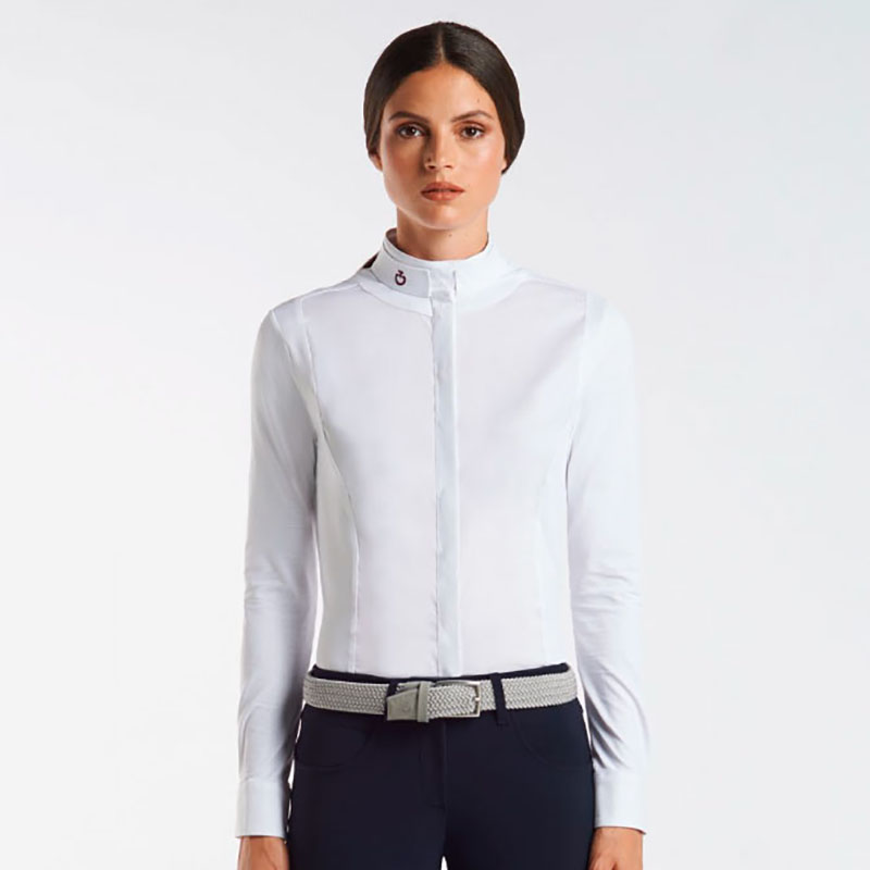 White show shirt for women - Cavalleria Toscana