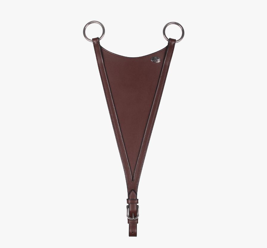 Brown Fork Scissors with Closed Martingale for Horse and Pony - QHP