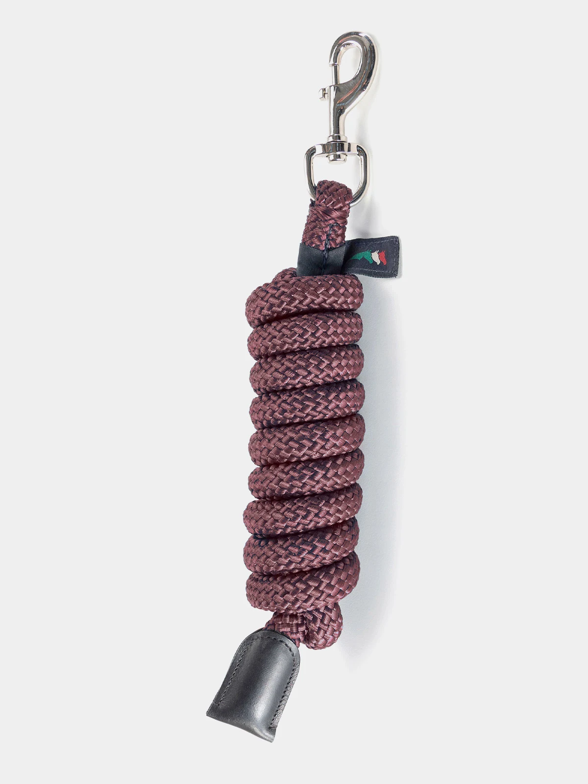 Burgundy lead rope for horse - Equiline