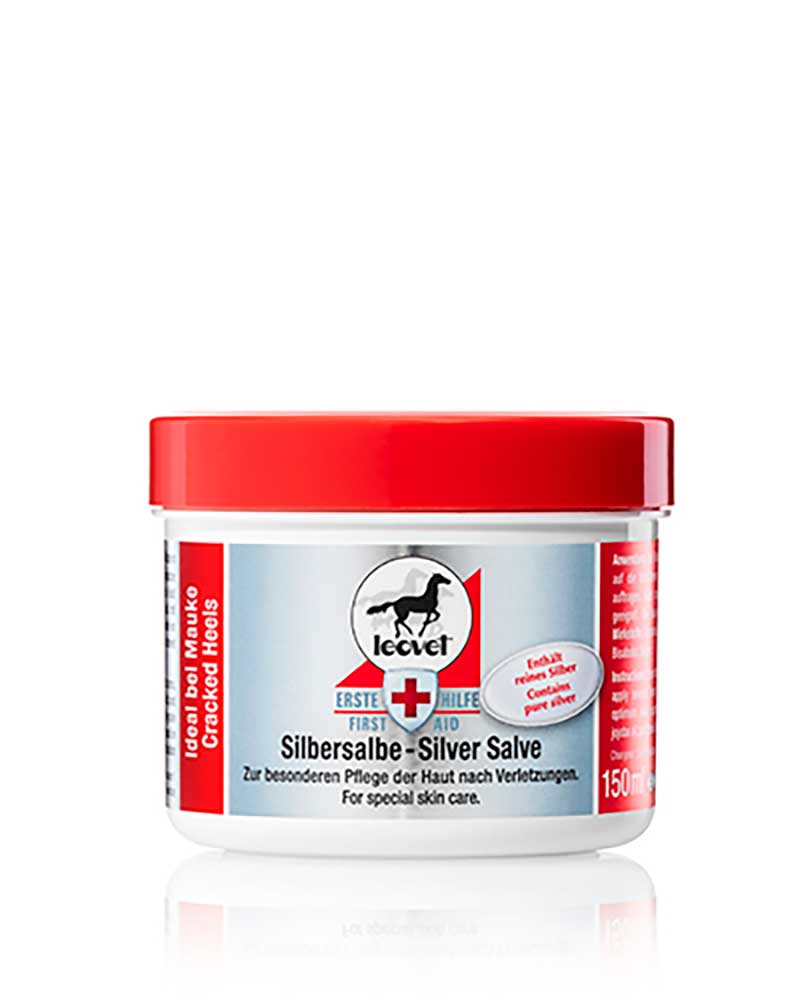 Pomada cicatrizante de plata para caballo (150ml) - Silver salve - Leovet