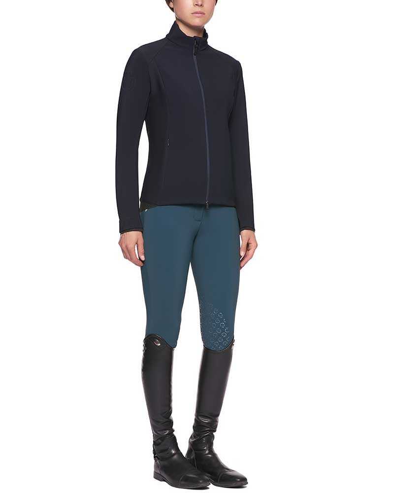 Lightweight jacket with navy fleece lining for women - Cavalleria Toscana