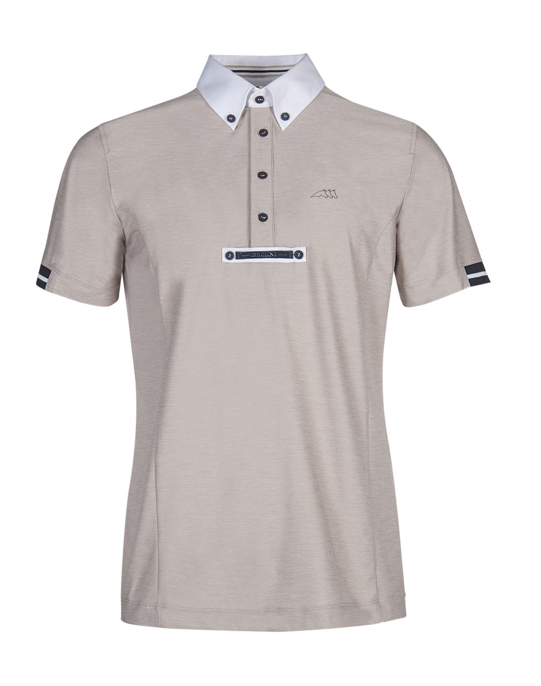 Polo de compétition beige pour homme - Equiline