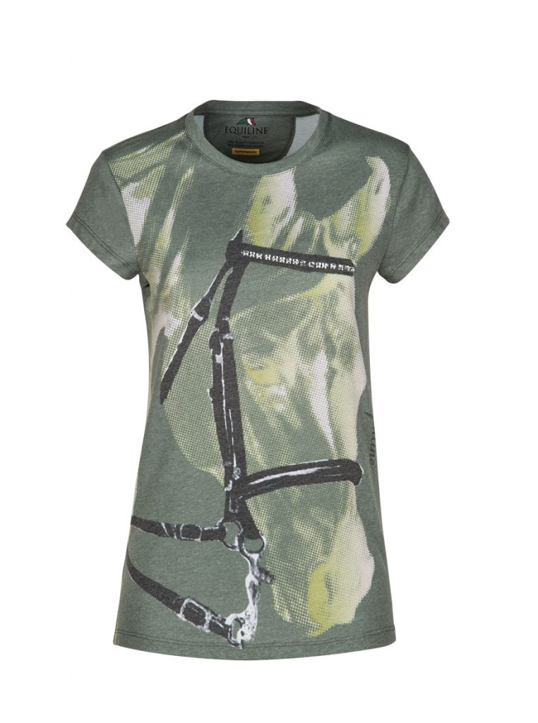 Light green women’s t-shirt – Equiline