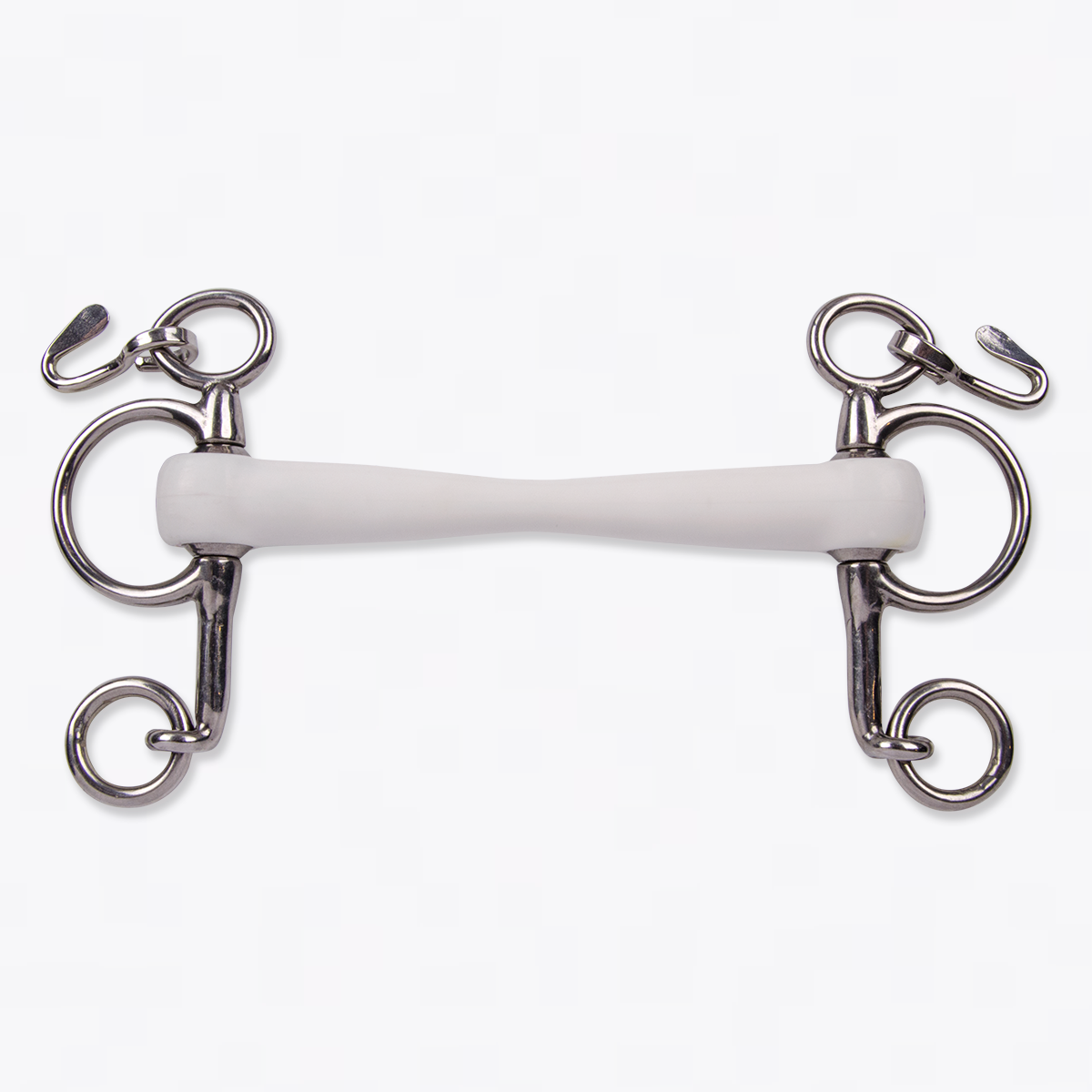 Pelham bit with horse chain (flexi soft) - Inno Sense baby pelham - Trust