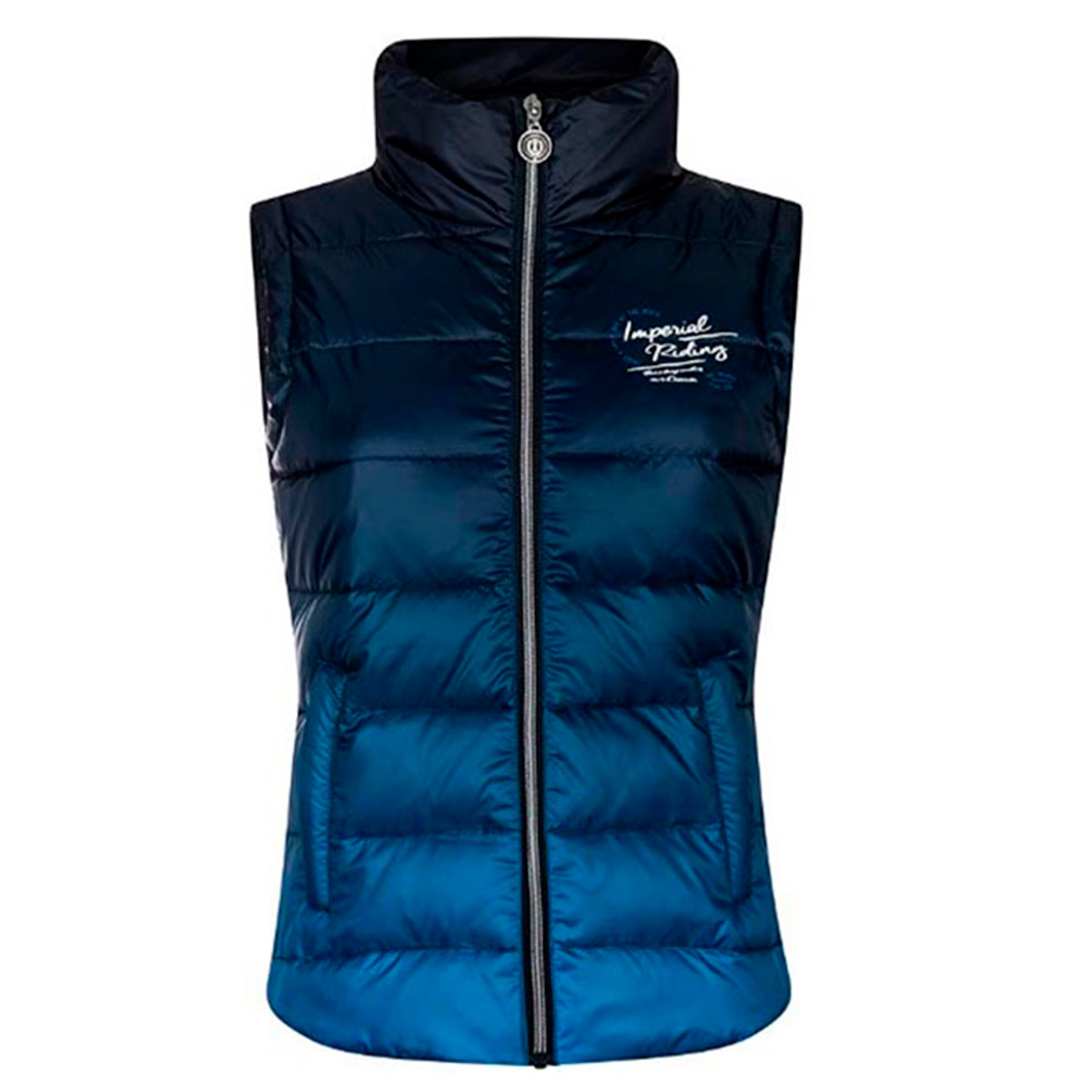 Gilet matelassé en dégradé en bleu foncé junior unisexe - Lucky Boy - Imperial Riding