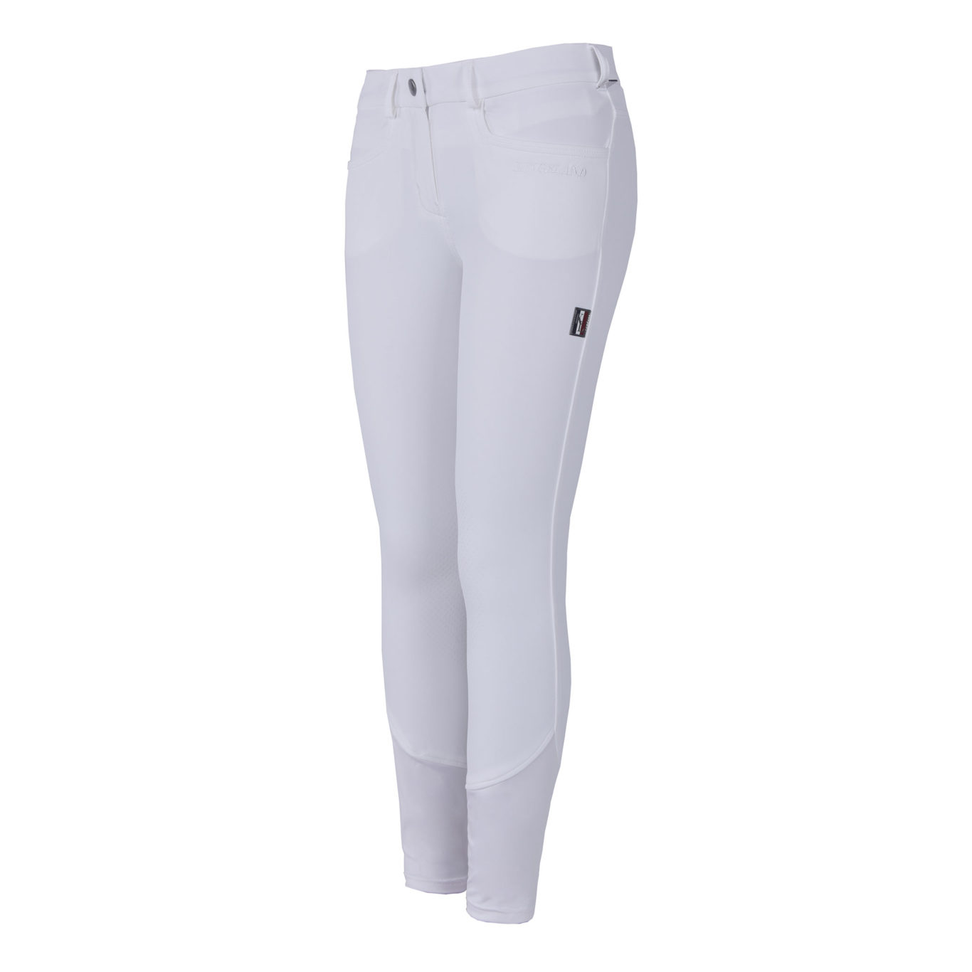 White breeches with knee grip for woman – Kessi model by Kingsland Classic