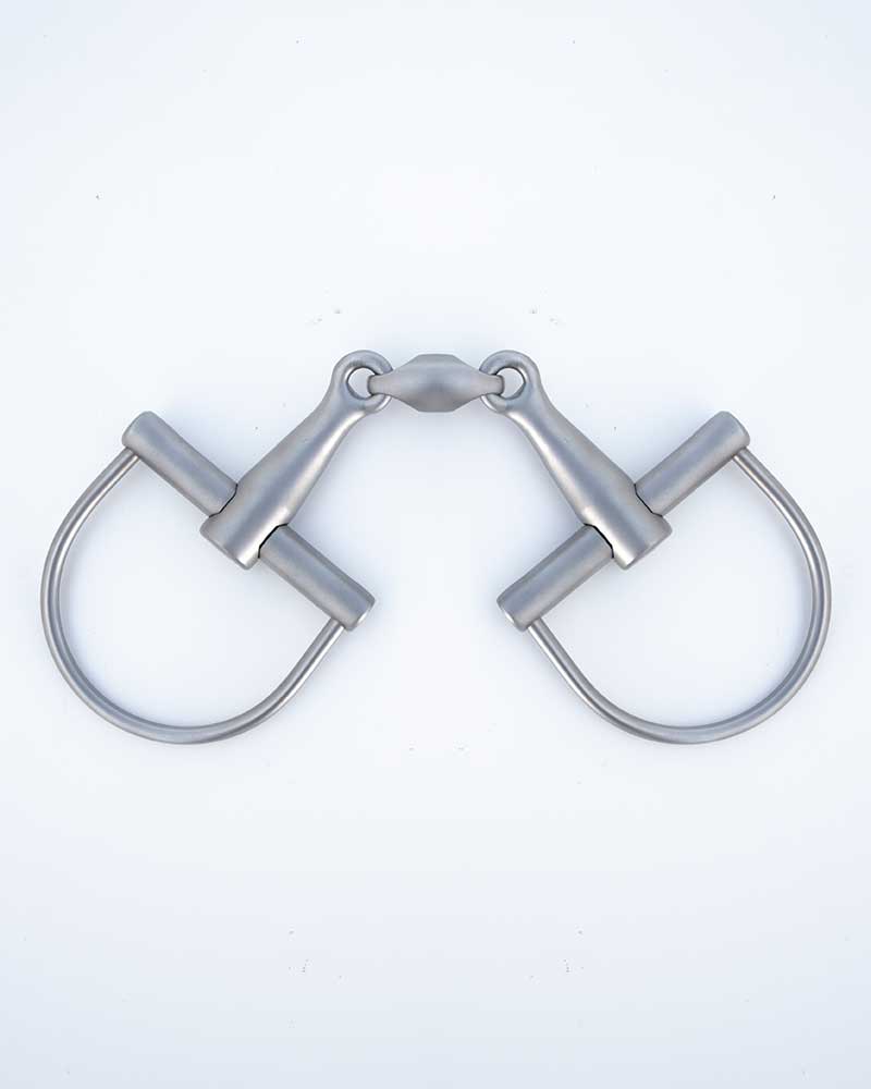 3-Piece D-Ring Snaffle in Titanium – Lorenzini X Equiline