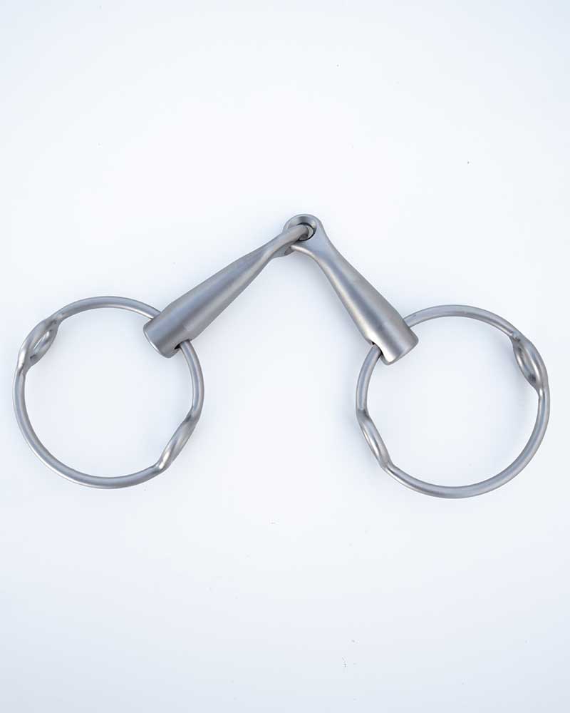 Anatomical 2-Piece Elevator Snaffle in Titanium – Lorenzini X Equiline