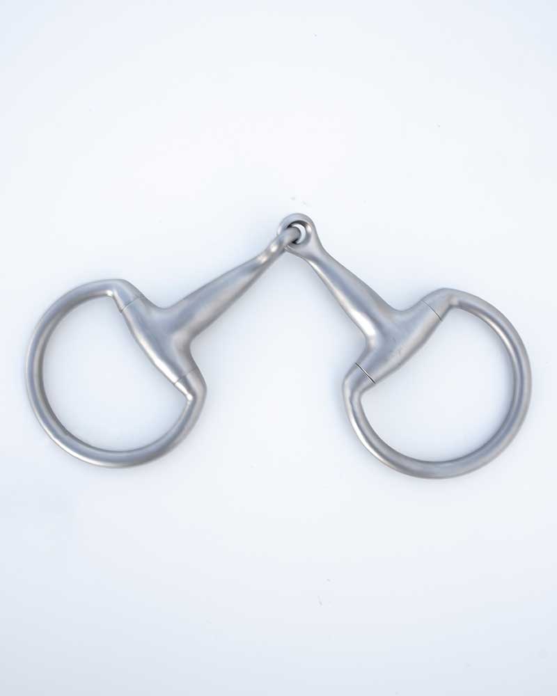 Anatomical 2-Piece Olive Snaffle in Titanium – Lorenzini X Equiline