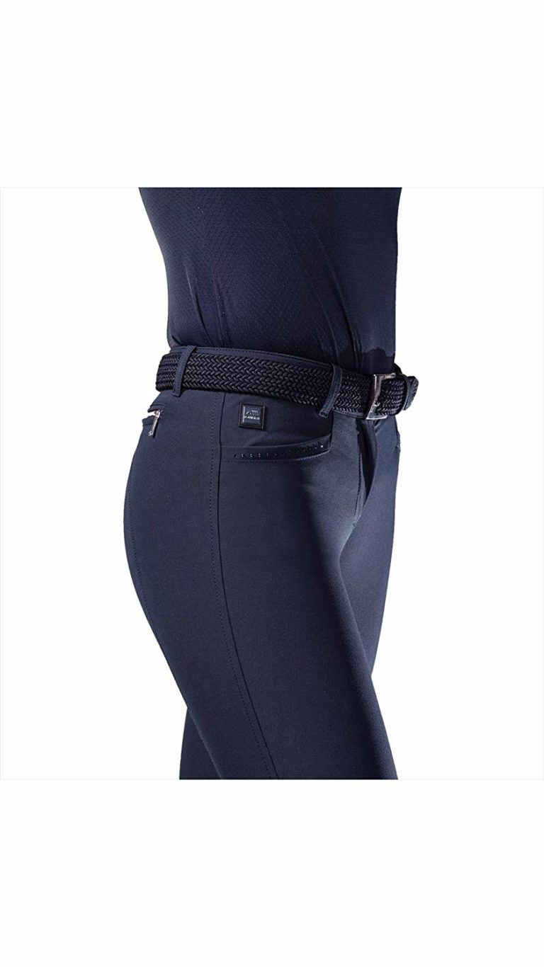 Pantalones con grip en las rodillas Color azul marino para mujer Milla - Equiline