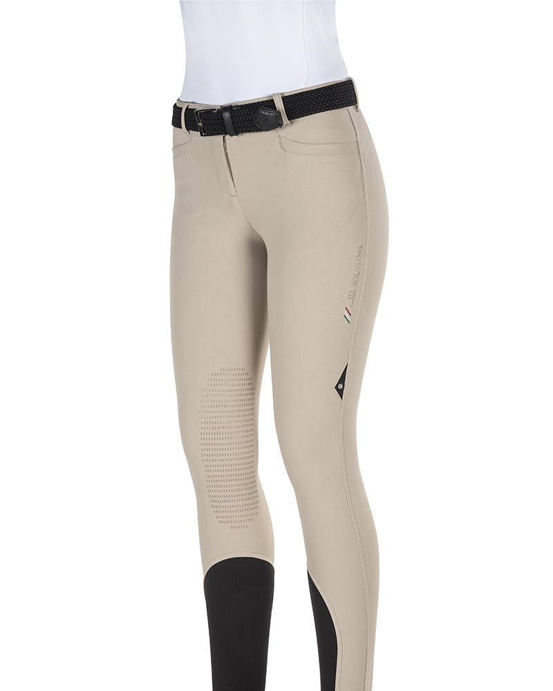 Beige riding breeches for women - Equiline