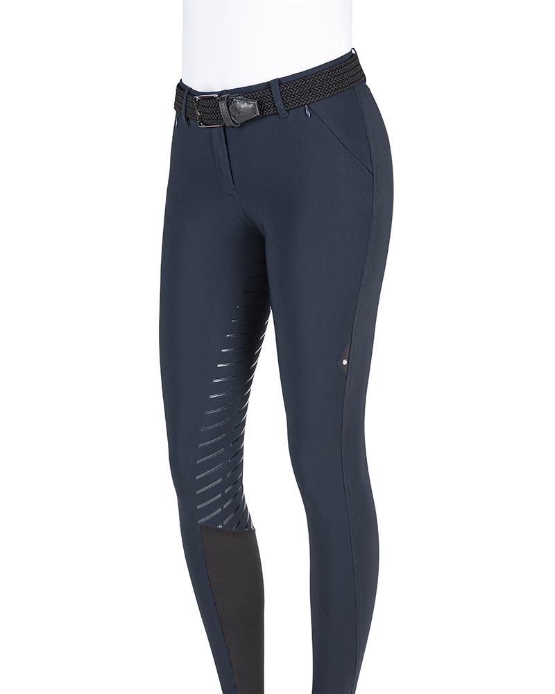 Navy riding breeches for women - Equiline