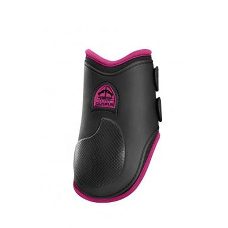 Protections postérieures noirs et rose de saut modèle Olympus - Veredus