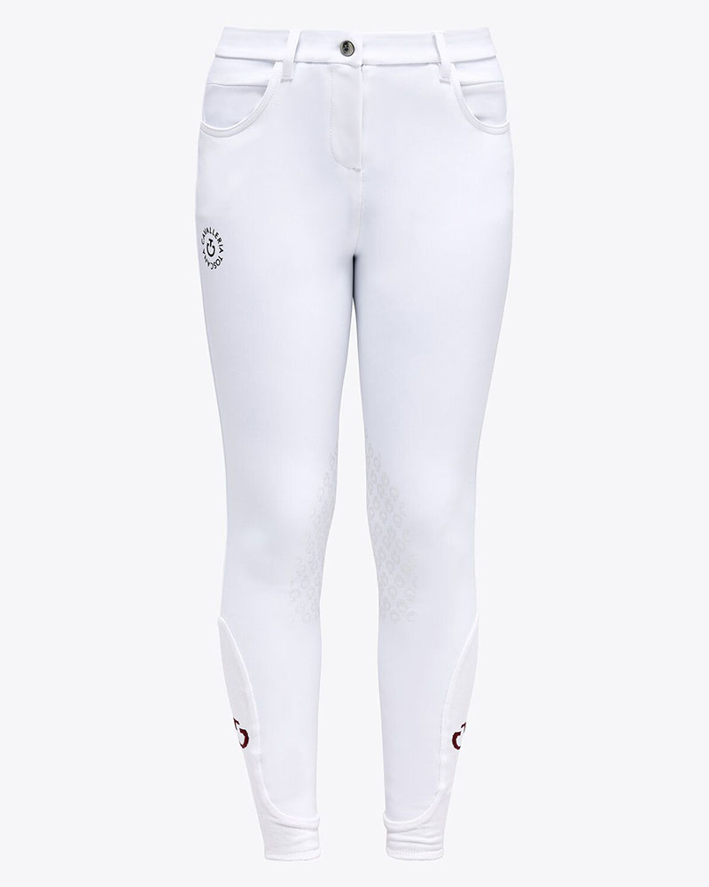 White pants (knee grip) for girls - CT-Orbit - Cavalleria Toscana