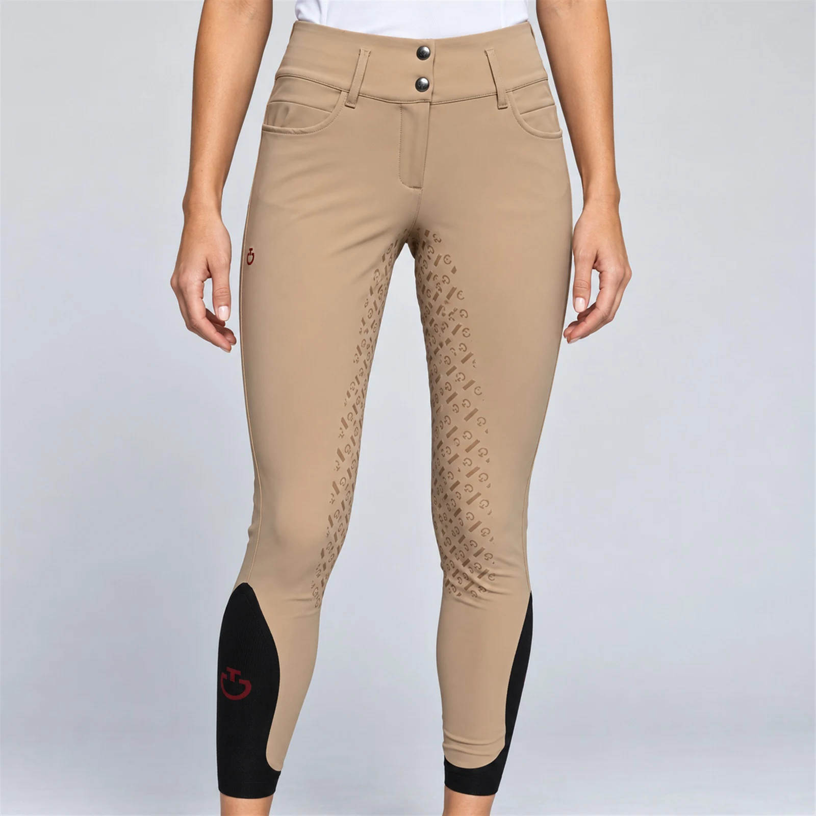 Pantalon d'équitation beige pour femme - Cavalleria Toscana