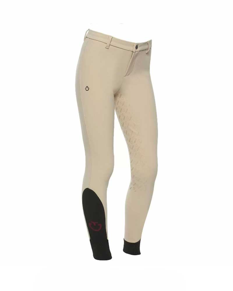Beige pants without pockets (grip culera) junior unisex - Cavalleria Toscana