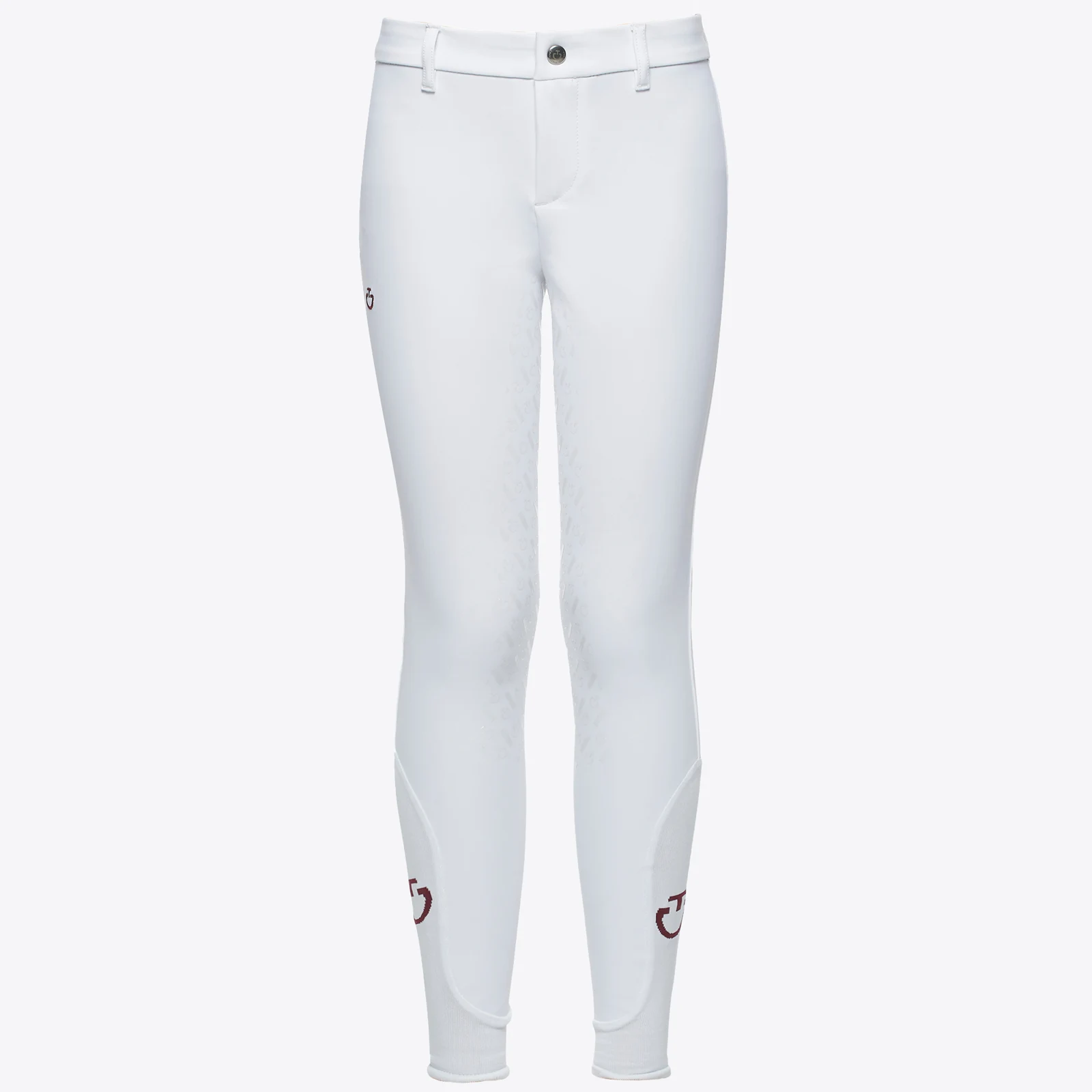 Pantalones blancos sin bolsillos (grip culera) junior unisex - Cavalleria Toscana
