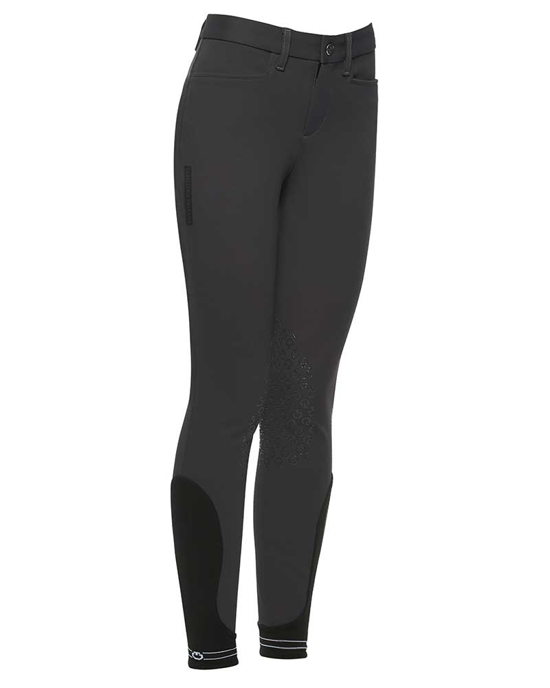 Children brownish grey knee grip breeches - Cavalleria Toscana
