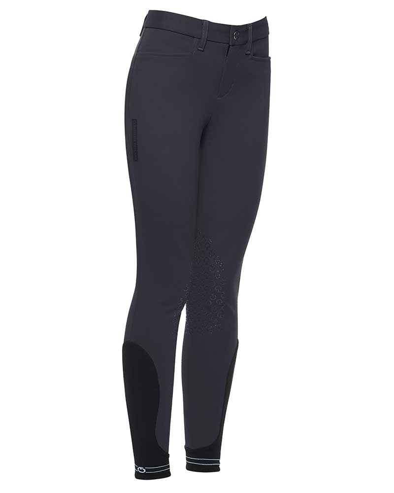 Children blueish grey knee grip breeches - Cavalleria Toscana