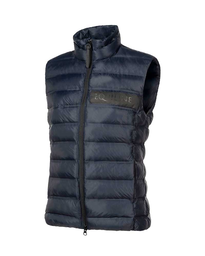 Chaleco acolchado azul marino unisex - Edriko/Elidebe - Equiline