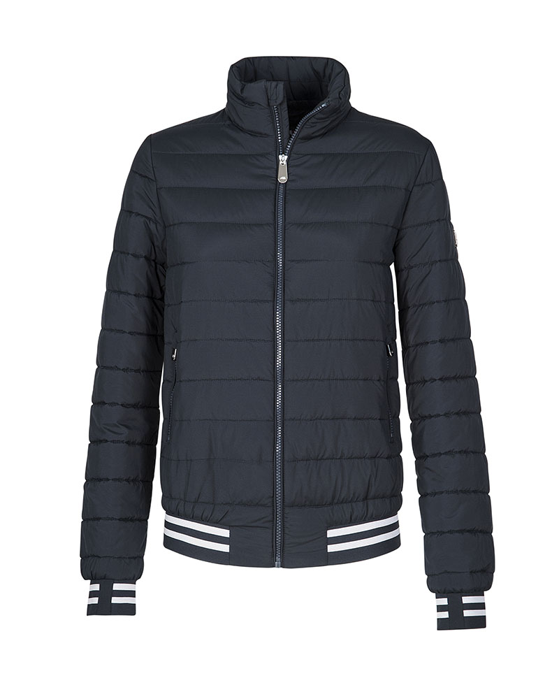 Manteau bleu marine pour femme - Carmen - Equiline