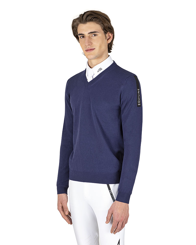 Purple sweatshirt for men Cramec - Equiline