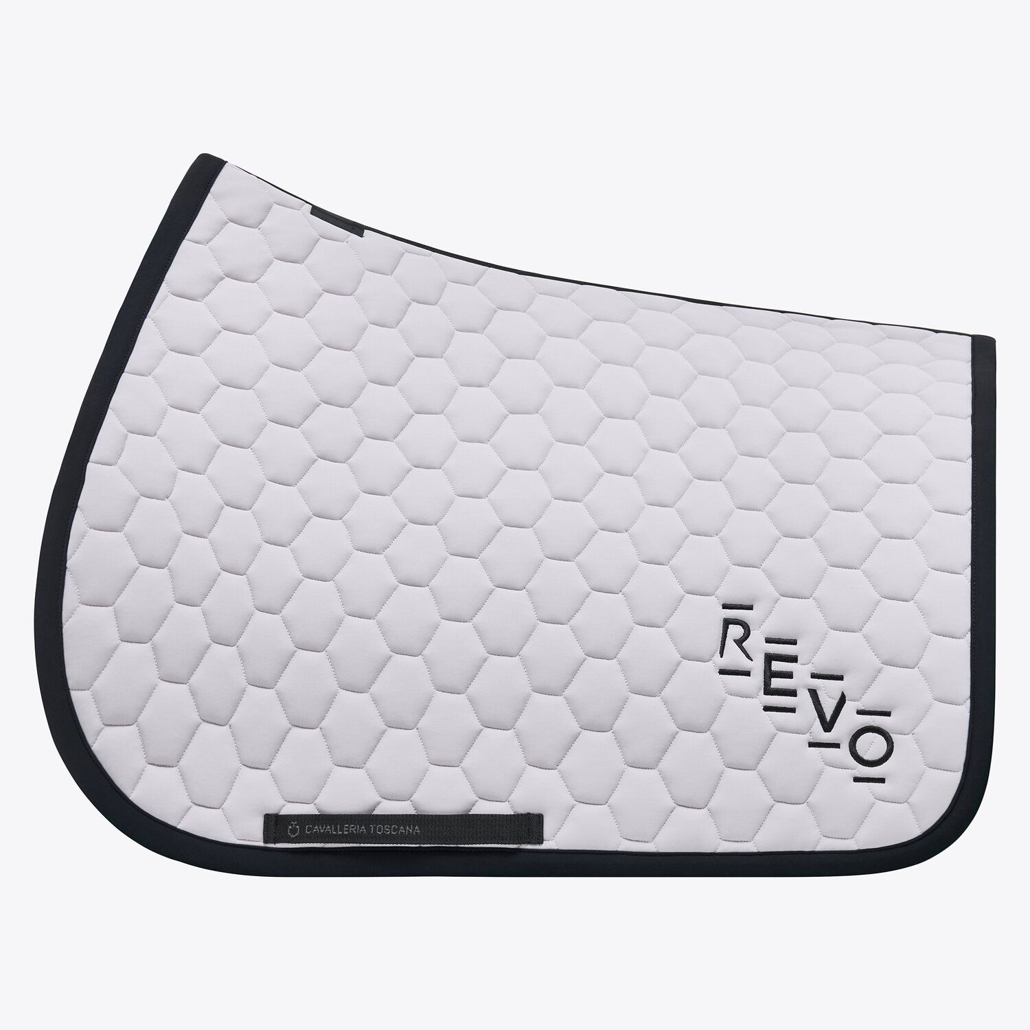 Light grey jumping saddle pad - Revo - Cavalleria Toscana