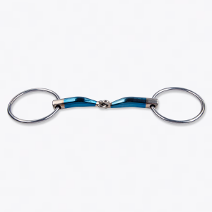 Filete de anillas 2 piezas para caballo (jointed) - Sweet Iron Ioose ring - Trust